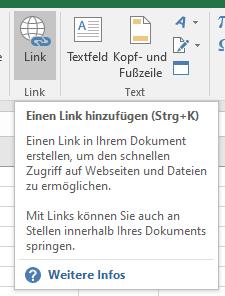 Excel-Tipp 134 Links