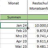 Excel-Tipp 156 Zellen Anfasser