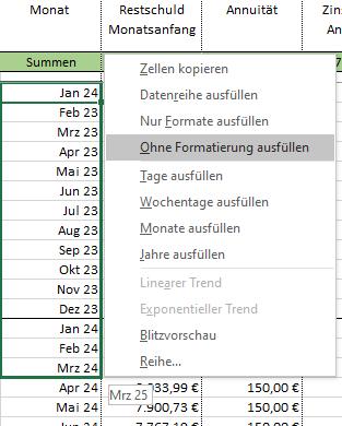 Excel-Tipp 156 Datenreihe