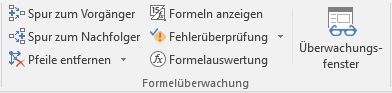 Aufruf Überwachungsfenster